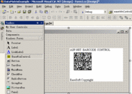 EaseSoft DataMatrix Barcode .NET Control screenshot